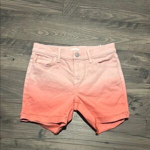 Old Navy pink ombre shorts